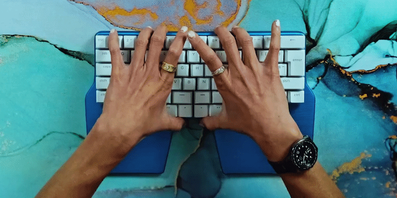 Dygma Raise Split showcase