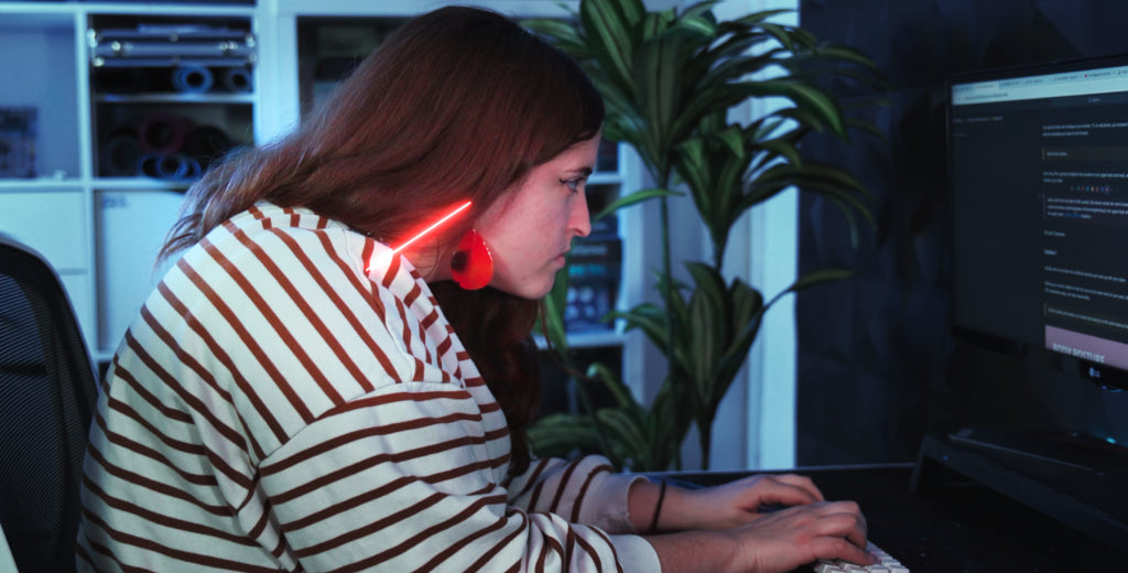 Unhealthy neck position