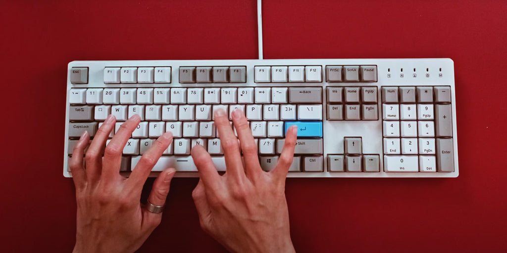 Conventional 100% keyboard