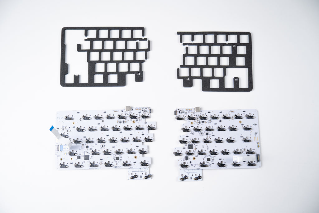 Foam and keyscanner pcb  Dygma Raise 2