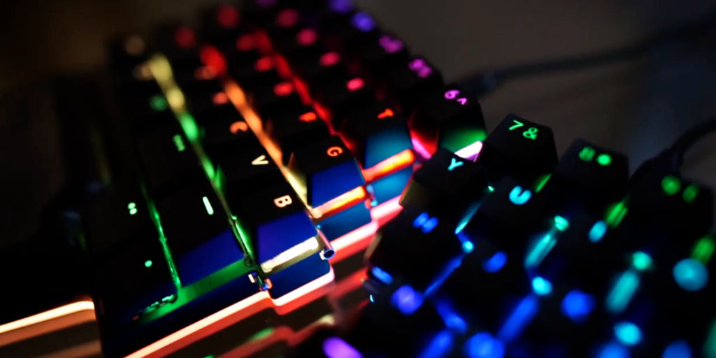 Cool ergonomic gaming keyboard