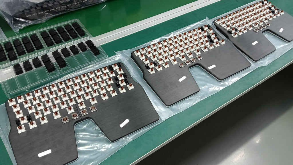 Top panels Dygma Raise 2