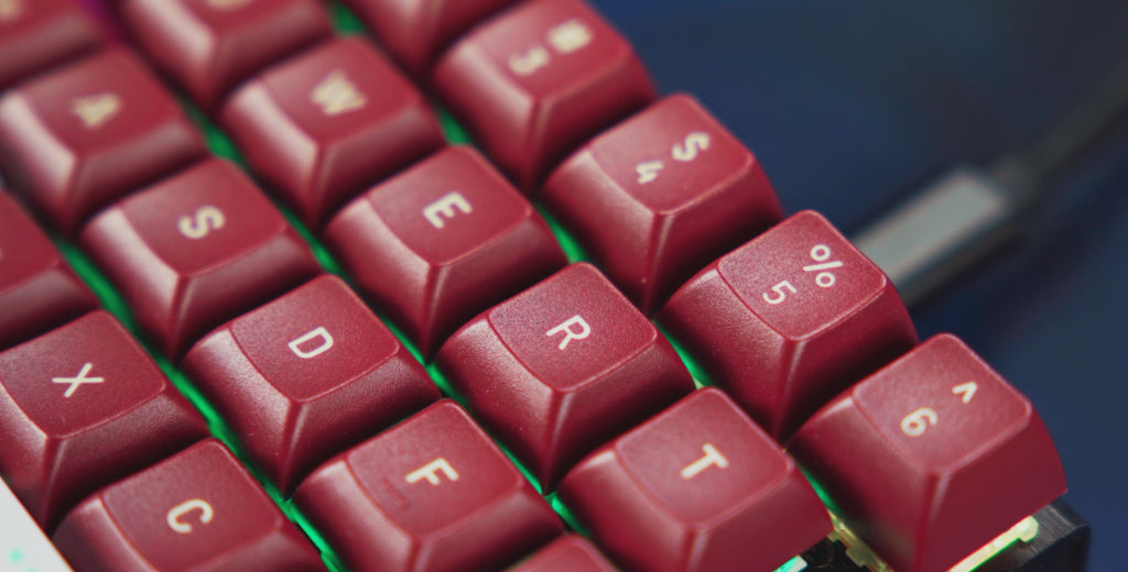 Spherical keycaps