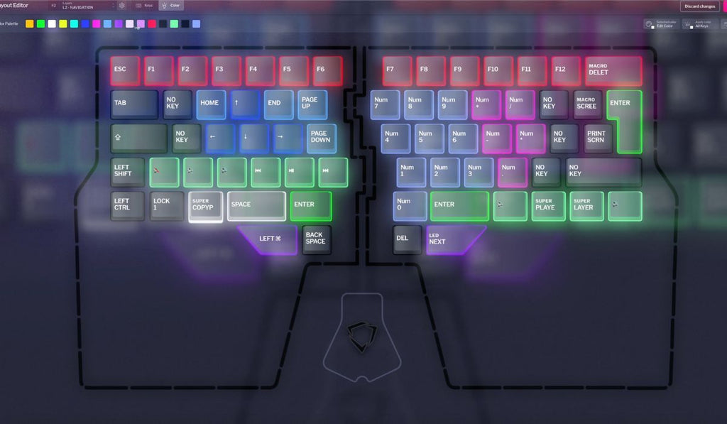 bazecor layers for the raise 2