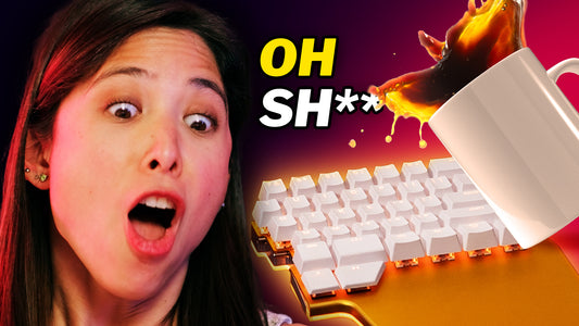 What to do if you SPILL a drink on your KEYBOARD