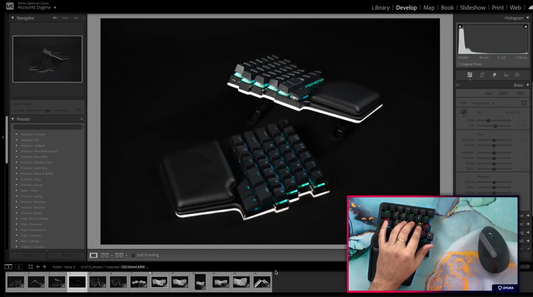 Transform your programmable keyboard into the perfect Lightroom Macro Pad
