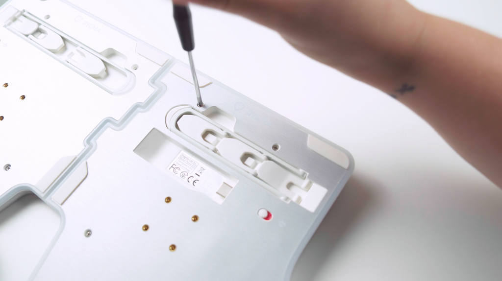 Dygma Raise 2 bottom panel