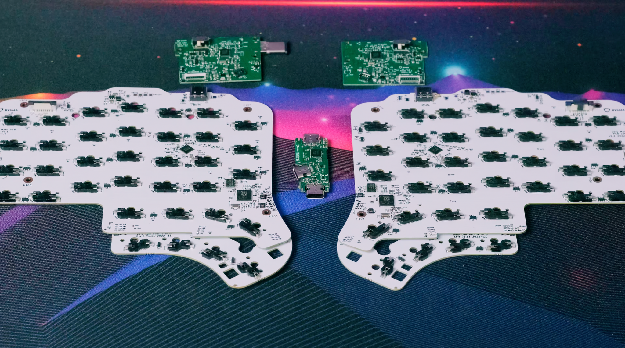 PCBs Dygma Defy